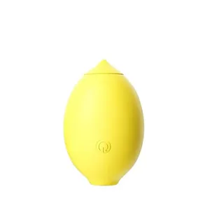 1Set Vakum Kuat Menghisap Lemon Vibrator Oral Nipple Stimulator untuk Wanita Wanita Blowjob Sucker Massager Melancap Mainan Seks