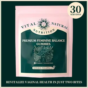 60 штук жувальних цукерок Vital Source Feminine Balance продаються. Кращий подарунок для жінок, які доглядають за собою - гавайський ананас