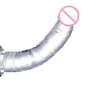 Penis mare transparent, 13 dimensiuni, Dildo, jeleu, realist, femei, jucării sexuale anale gay, clitoris moale, masturbatoare vaginale, ventuză pentru penis