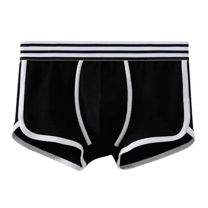 Hommes boxeurs sous-vêtements doux respirant U convexe Absorption de la sueur confortable hommes sous-vêtements de haute qualité respirant hommes caleçons