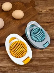 Pemotong Telur Multifungsi 304 Baja Tahan Karat Pemotong Telur Alat Pengiris Salad Buah Pemisah Telur Diawetkan Peralatan Dapur