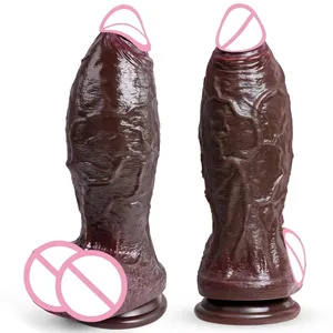 Kæmpe realistisk dildo fantasi lang penis stor pik sugekop dildoer til kvinder Kæmpe XXL anal dildo sexlegetøj til kvinder Mænd Gay
