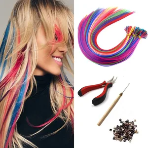 20 fili/pacco casuale dieci colori sinte