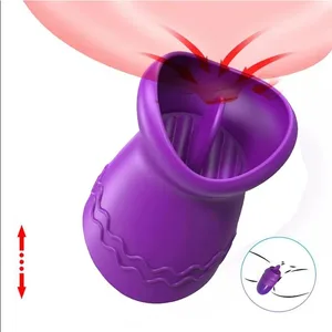 Pagsipsip Vibrator Babae G-Spot Vagina Nipple Sucker CClit Stimulator Oral Tongue Puki Pagdila Sex Toys Mga Pang-adultong Mag-asawa Masturbator
