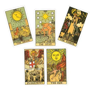 10.3*6sm Kad Tarot Rider Waite Asal 78 K