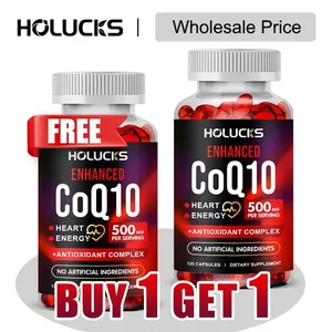 Αγοράστε 1 Πάρτε 1 Δωρεάν! Συμπλήρωμα CoQ10 500mg για την παραγωγή ενέργειας στην υγεία της καρδιάς και το αντιοξειδωτικό που προάγει τη λάμψη ανδρών και γυναικών