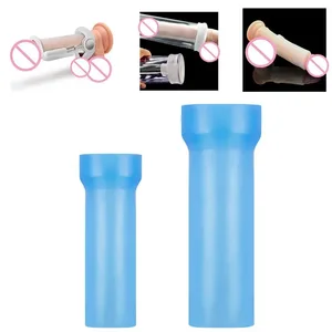 S/M/L Silicone Glans Protector Cap Szexjátékok Nemi szervek ujjú farka megnagyobbító nyújtó ujjú péniszhez felnőtt kellékek