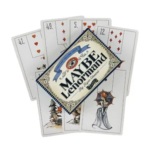 Mungkin Dek Kad Oracle Lenormand Untuk Kad Dek Tarot Ramalan Ramalan Parti Keluarga Berkualiti Tinggi