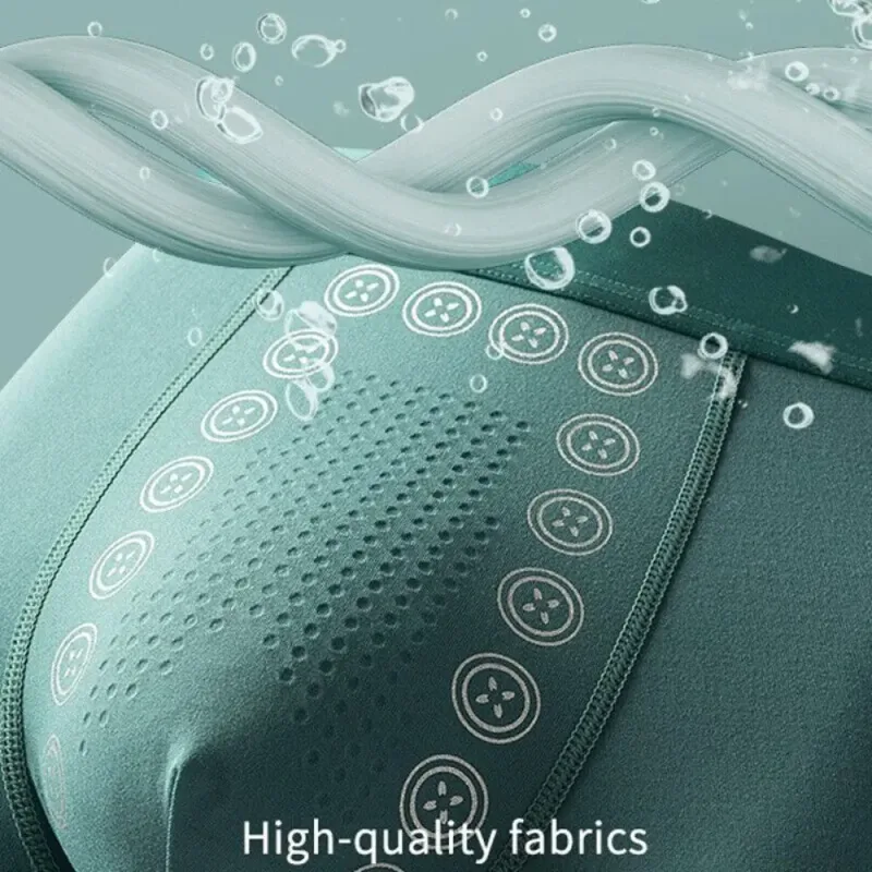 Πολυεστέρα Ανδρικά εσώρουχα Stretchable Fiber Magnetic therapy Ανδρικά μποξερ Άνετα σλιπ για καθημερινή χρήση