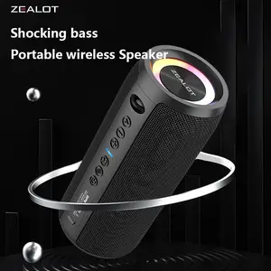 Głośniki bezprzewodowe S51 Pro 40 W Zewnętrzny przenośny głośnik z subwooferem Bateria 5200 mAh 24 godziny odtwarzania Głośne stereo.
