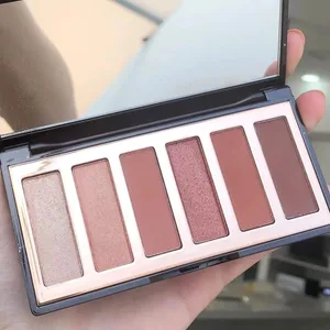 Mode Bestseller CT Merk Make-up 6 Kleuren Oogschaduw Disc 8.2g Matte Parel Afwerking Naakte Kleur Serie Schoonheid oog Cosmetica