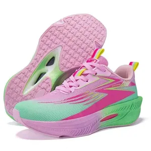 pink green