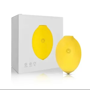 Lemon Bergetar Telur Kelentit Menghisap Jilat Menghisap Mainan Seks Wanita G-Spot Massager Bekalan Bergetar Melancap