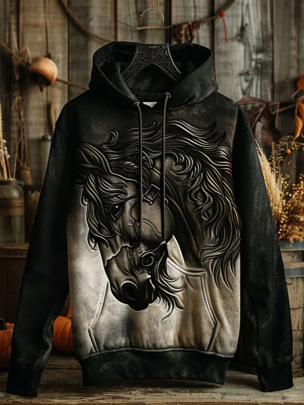 Felpa con animali Divertente Pollo Scoiattolo Cavallo Coniglio Felpa con stampa 3d Felpa con cappuccio da uomo Donna Moda Felpe oversize da donna Cappotto da strada