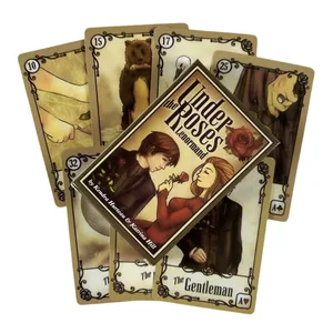 Under The Roses Lenormand Cards A 39 Oracle Cards Tarot English Divination Edition Dek Permainan Borad