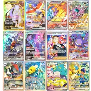 tcg-kaart Engels SV10 SV09 Destined Rivals Mewtwo van Team Rocket Cynthia's Garchomp Ethan's Ho-Oh Ruilkaartspel