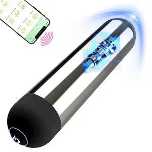 Leistungsstarker Bullet-Vibrator, APP, Bluetooth-Steuerung, Klitoris-G-Punkt-Stimulationsmassagegerät, Mini-Anal-Pussy-Stimulator, Sexspielzeug für Frauen