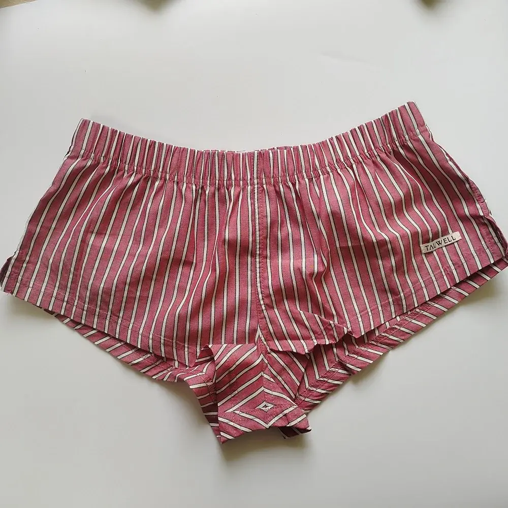 Boxer classici a righe per intimo da uomo, comodo cotone traspirante