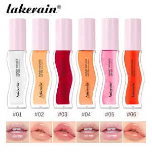 Hydratační lesklý olej na rty Vyživuje Hydratuje Péče o lesklé rty Rtěnka Vyplňující Exfoliační růžový Vyplňující lesklý olejový make-up