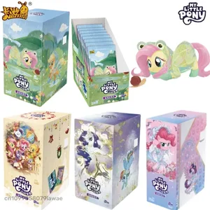Αυθεντικά My Little Pony Friendship Forever Moon 12 11 10 Series Συλλεκτικές κάρτες Fluttershy Anime Merchandise Gifts