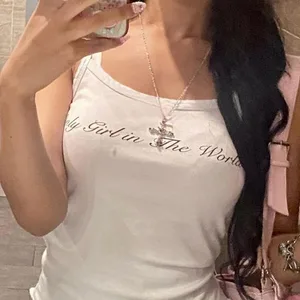 Carta impressão feminina sexy gótico rua tshirt y2k estética hip hop sem mangas colete rock vintage roupas femininas harajuku t 2000s