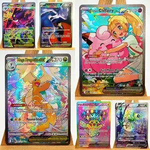 Pokemon PTCG ASC Gengar Dragonite Celebi Speelgoed Hobby Hobby Collectibles Game Collection Anime Kaarten