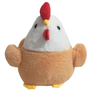 Jucărie de pluș de pui Moale, pufoasă, Animal de pluș, Super moale, care îmbrățișează păpușă, pernă pentru decorarea camerei, cadou pentru prieteni