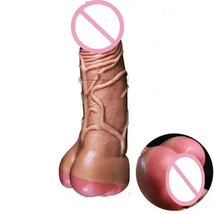 Uusi Realistinen Penis Extender Sleeve Seksikondomi miehille Itsetyydytys Pillu Fake Ass Penis Enlarger dildo pariskunnille Gay Seksilelut