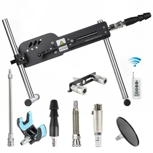Actualitza la màquina sexual amb control remot Super silenciós ultra ajustable Vac U Lock 30db 70W Love Machine amb Big D gratuït