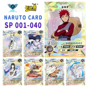 Kayou Genuine Anime Naruto Card SP Series Full Series No.001-040 Gaara Uzumaki Naruto Namikaze Minato אוסף נדיר כרטיס צעצוע מתנת צעצוע