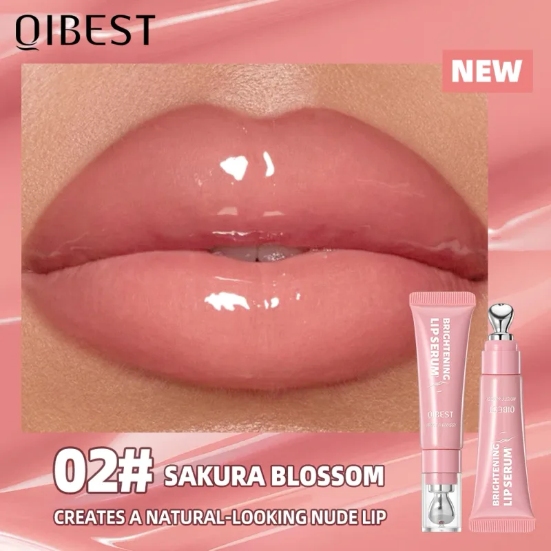 Batom espelhado pérola hidratante de longa duração, brilho labial, esmalte antiaderente, copo gelatinoso, maquiagem labial