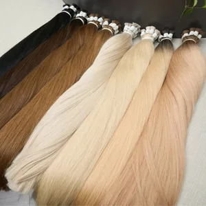 Extensiones de cabello humano 100% Real sin trama, cabello humano Remy a granel, cabello indio virgen negro Natural sin procesar, trenzado para mujeres