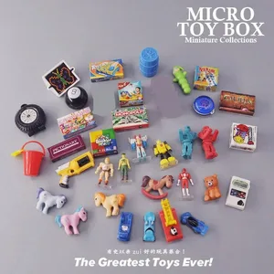 World Smallest Ultra Mini Classic Toy Miniature Supermarkets Alloy Part Act Works Collecting Toy No Box