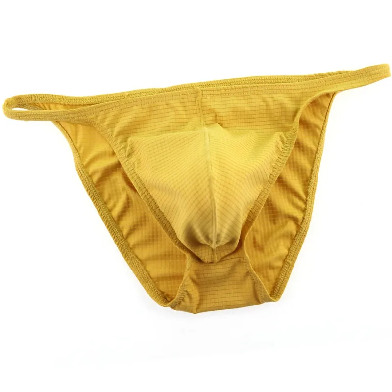 Mannen Bikini Slips Sexy Ondergoed Gay Slipje Comfortabele Penis Pouch Slip Hombre Cuecas Mannelijke Onderbroek Nylon Mesh QuickDryHT116