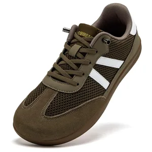 Dámské Pánské Široké Síťované boty Nastavitelné Slip On Tenisky Běžné Retro vycházkové boty pro Unisex