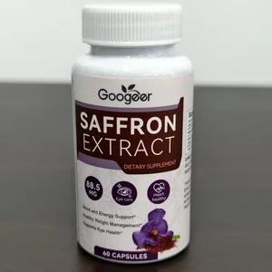 แคปซูลสารสกัดจากหญ้าฝรั่น – ได้มาตรฐานถึง 3% Crocin – สนับสนุนสุขภาพตาและอารมณ์ที่ดีต่อสุขภาพ – 60 แคปซูลผัก