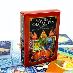 Noves targetes de geometria sagrada per al camí visionari A 64 cartes d'oracle que integren el joc de festa de les matemàtiques i l'espiritualitat