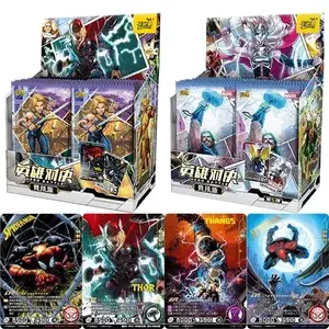 ของแท้        การ์ด          Heroes Duel การ์ดรุ่นการแข่งขัน Iron Man Thor Captain CR America คอลเลกชันการ์ดของเล่น