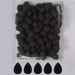 Multi-Specification Best-Selling Black Makeup Sponge Beauty Egg Set High Resilience and No Powder Sticking Facial Makeup Tools