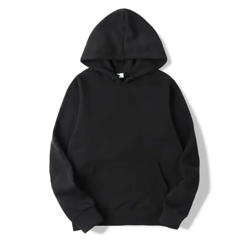 Zwykły polar sublimacyjny bluzy luzem hurtownia swetry męska bluza z kapturem tanie solidna bluza z kapturem dla mężczyzny Sudaderas Para Hombre