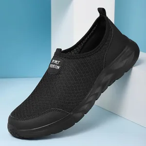 2023 Kasut Kasual Lelaki Ringan Selipar Bernafas pada Sneakers Kasual Lelaki Anti-gelincir Flat Lelaki Kasut Berjalan Luar Saiz 40-47