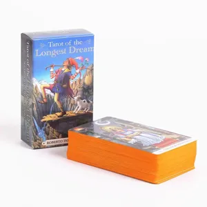 78 carte da sogno più lunghe con la guida Mazzo di tarocchi stile Rider Waite per principianti Divinazione Cartomanzia Gioco da tavolo Oracle