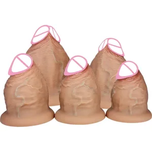 5 Kích Cỡ Silicone Dương Vật Giả Mông Cắ