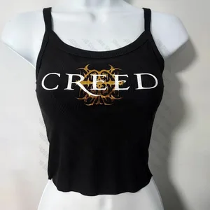 Emo Crop Tops Y2k Clothes Women Tops Women's Corset Top Female Clothing Aesthetic Women's Blouses Tanks & Camis Summer Harajuku