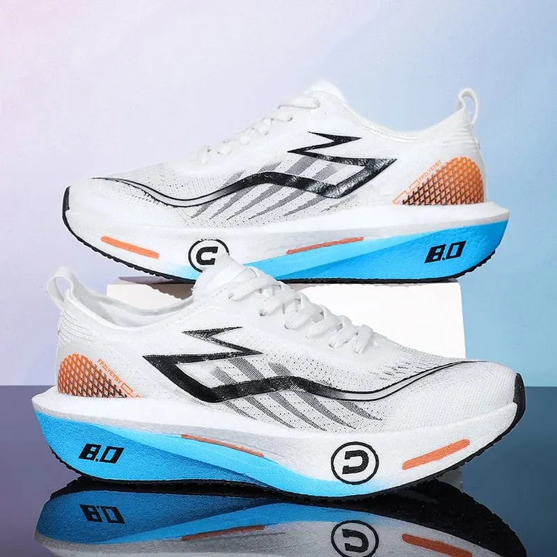 Men Running Shoes Lightweight Carbon Board Marathon Speciality Sports Breathable Men's Comfortable Athletic Sneakers Autumn