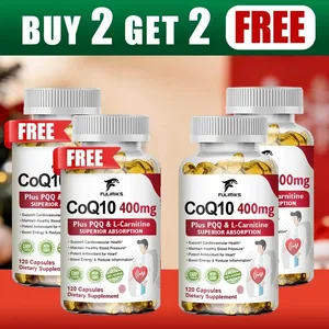 Αγοράστε 2 Πάρτε 2 Δωρεάν! CoQ10 Ubiquinol 400mg Κάψουλες Ανώτερης Απορρόφησης για Υγεία Καρδιάς Κυτταρική Ενέργεια & Αντιοξειδωτική Άμυνα
