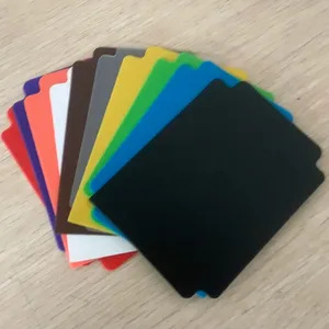 10 τμχ/σετ Πολύχρωμο PP Card Divider Αξεσουάρ για παιχνίδια καρτών