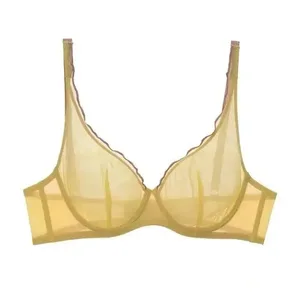 Sujetador Minimitzador de Cobertura Completa per a Bust Gran Ultra Fí sense costura sense fils d'elevació i suport Anti Sag Set BANERDANNI S-2XL 32-40 ABC