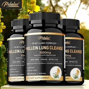 Mullein Làm Sạch Phổi - Làm Sạch Phổi Sức Khỏe Phổi Miễn Dịch - Bổ Sung Hô Hấp Cho Người Hút Thuốc Viên Viên Chay