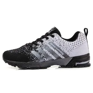 Zapatos de hombre cómodos antideslizantes estables con absorción de impacto zapatos ligeros para parejas y zapatillas de deporte para hombre cesta informal transpirable de malla para hombre